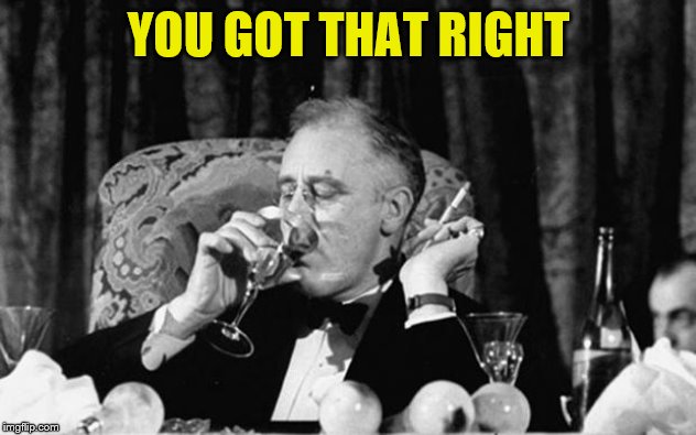 fdr | YOU GOT THAT RIGHT | image tagged in fdr | made w/ Imgflip meme maker