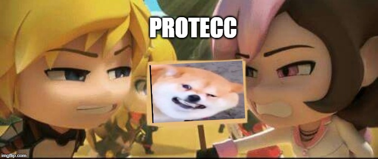 Rwby | PROTECC | image tagged in rwby | made w/ Imgflip meme maker