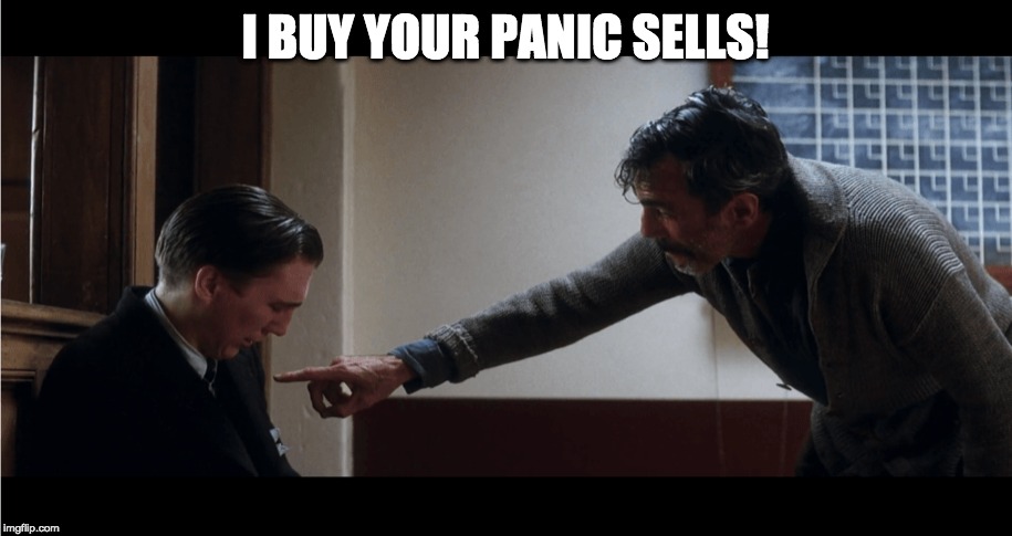 I BUY YOUR PANIC SELLS! | made w/ Imgflip meme maker