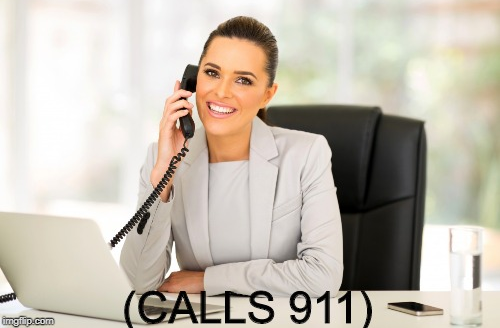 High Quality calls 911 Blank Meme Template