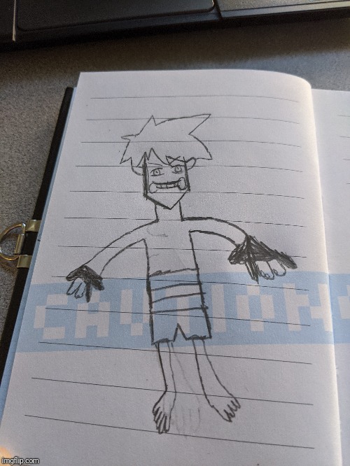 An attempt at aHuman Croagunk (ignore the hands and feet) | made w/ Imgflip meme maker