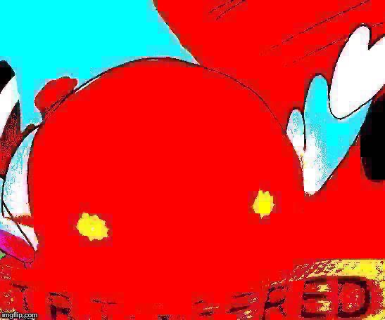 Deep fried fletchling | image tagged in deep fried fletchling | made w/ Imgflip meme maker