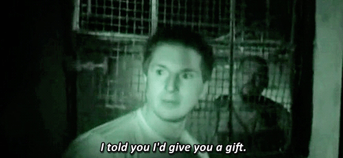 I told you I'd give you a gift Zak Bagans Blank Meme Template