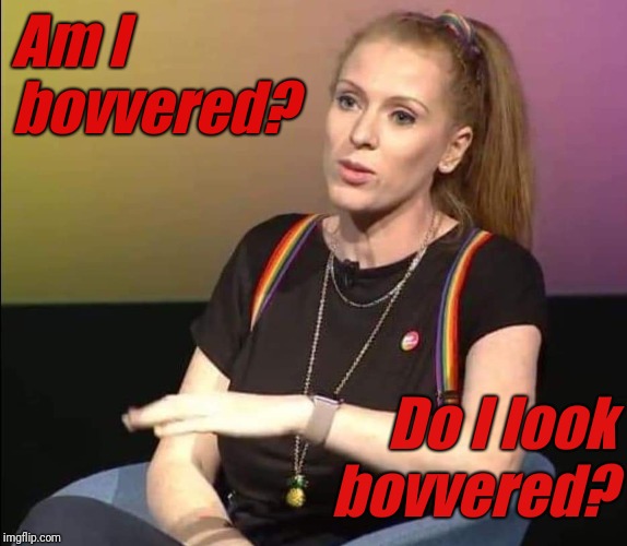 Angela Rayner | Am I
bovvered? Do I look
bovvered? | image tagged in angela rayner | made w/ Imgflip meme maker