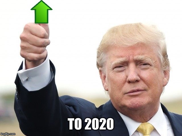 Trump Upvote | TO 2020 | image tagged in trump upvote | made w/ Imgflip meme maker