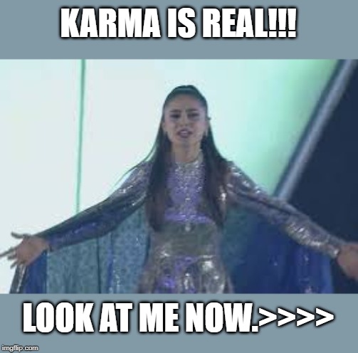  KARMA IS REAL!!! LOOK AT ME NOW.>>>> | image tagged in batman,cricket,funny,grumpy cat | made w/ Imgflip meme maker