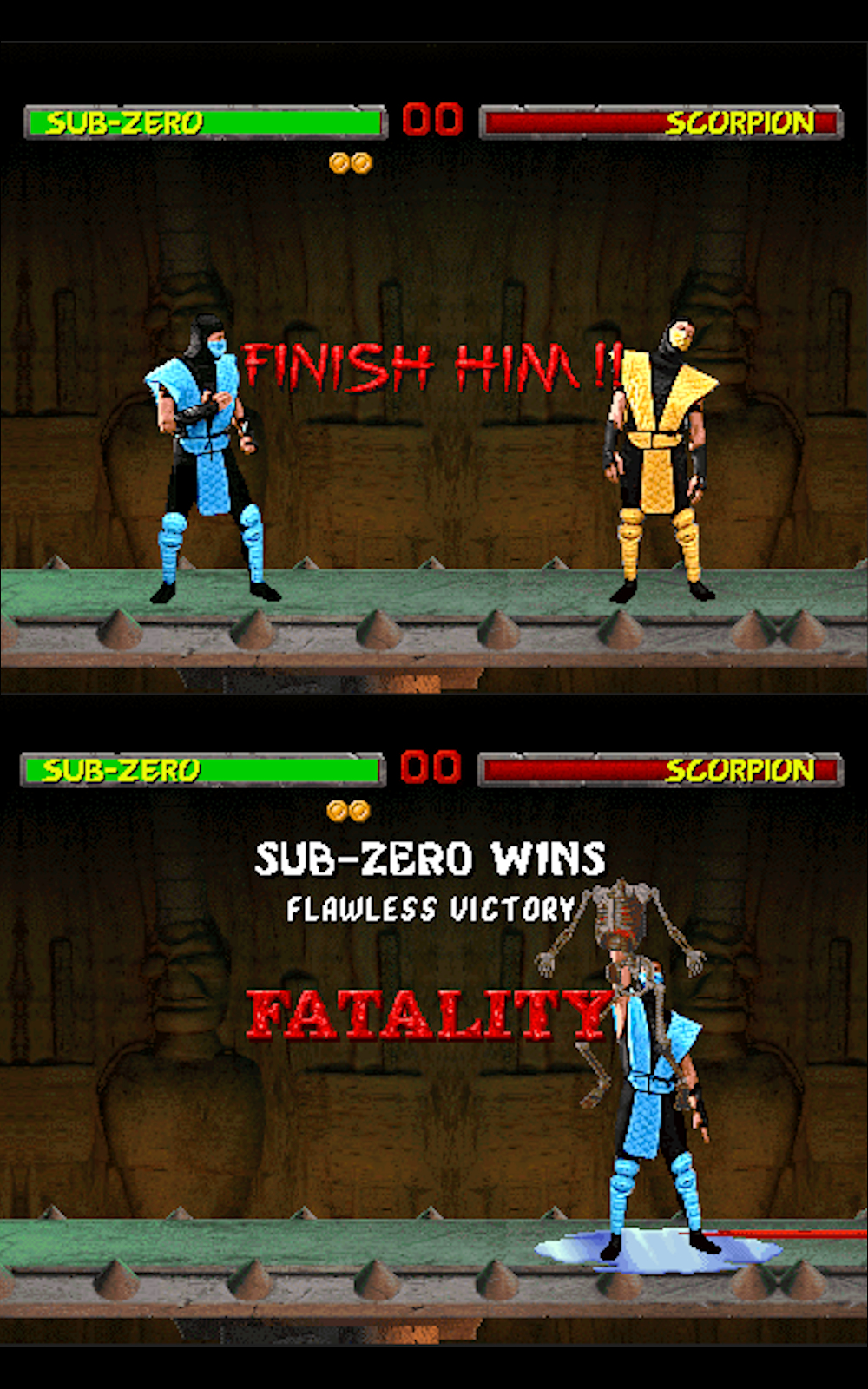 High Quality Mortal Kombat fatality Blank Meme Template