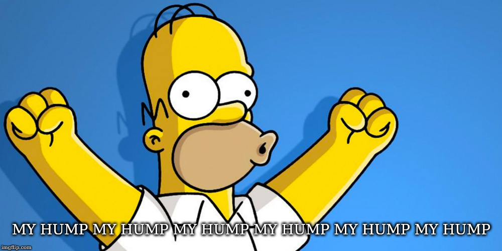 Woo Hoo | MY HUMP MY HUMP MY HUMP MY HUMP MY HUMP MY HUMP | image tagged in woo hoo | made w/ Imgflip meme maker