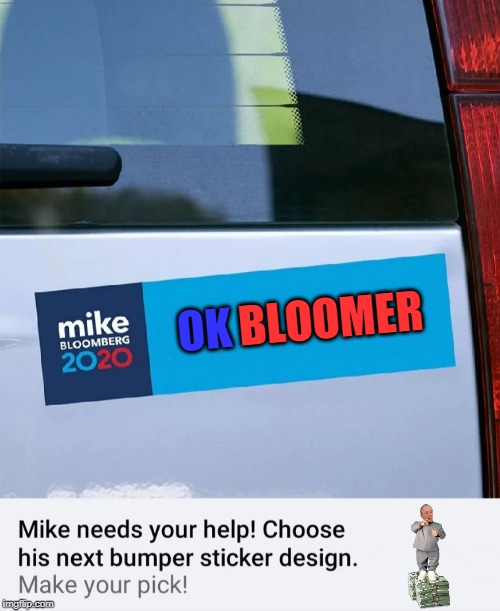 mini mike help me | OK BLOOMER | image tagged in mini mike help me | made w/ Imgflip meme maker