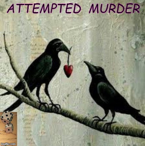 ATTEMPTED MURDER | ATTEMPTED  MURDER | image tagged in attempted murder | made w/ Imgflip meme maker