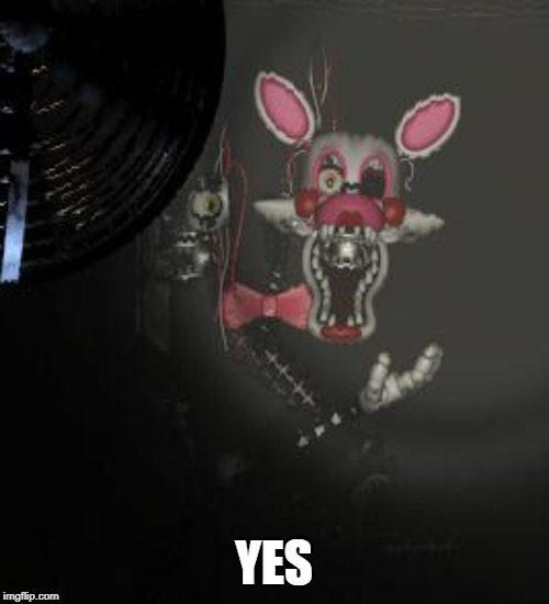 Mangle | YES | image tagged in mangle | made w/ Imgflip meme maker