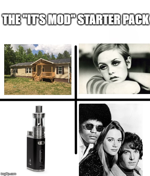 How Very Mod | THE "IT'S MOD" STARTER PACK | image tagged in memes,blank starter pack | made w/ Imgflip meme maker