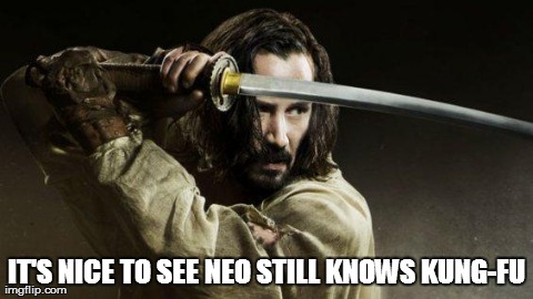 IT'S NICE TO SEE NEO STILL KNOWS KUNG-FU | image tagged in neo still knows kung-fu | made w/ Imgflip meme maker