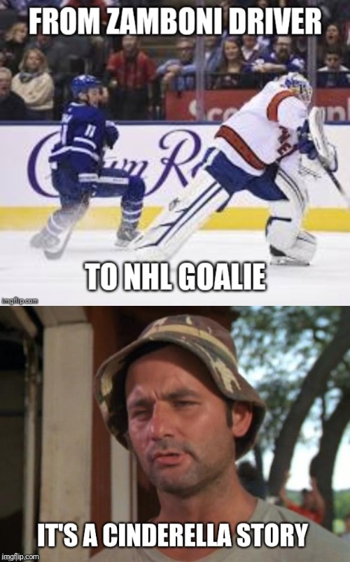 Dave ayres nhl goalie | image tagged in bill murray | made w/ Imgflip meme maker