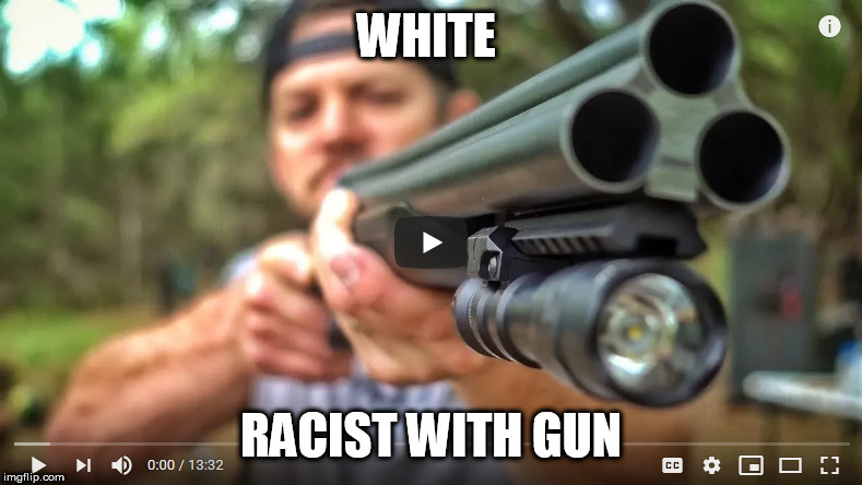 SCHOOL SHOOTING | WHITE; RACIST WITH GUN | image tagged in school shooting | made w/ Imgflip meme maker