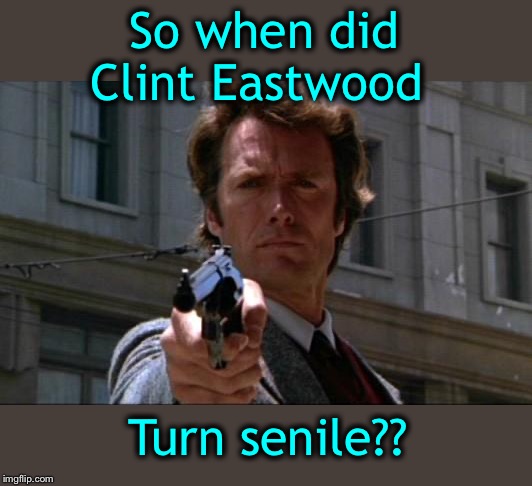 Nooooo.....that’s the dark side | So when did Clint Eastwood; Turn senile?? | image tagged in clint eastwood,endorses bloomberg,come back to us clint | made w/ Imgflip meme maker