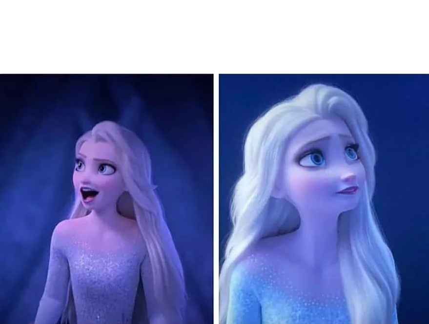 Elsa Blank Meme Template