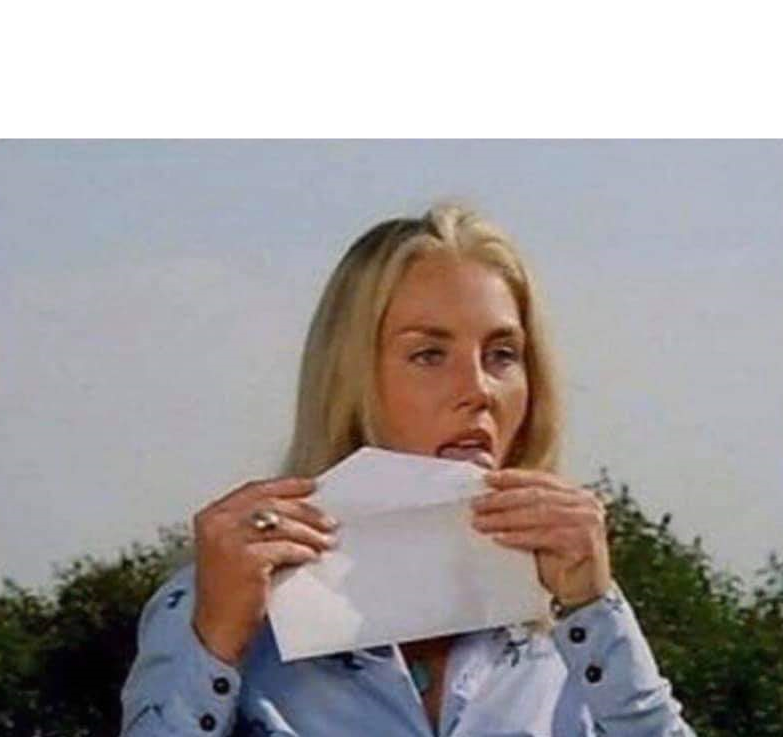 Mail Blank Meme Template