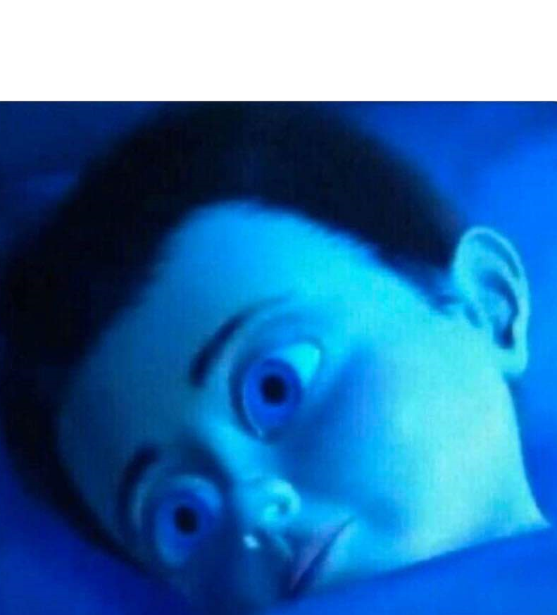 High Quality Kid sleeping Blank Meme Template