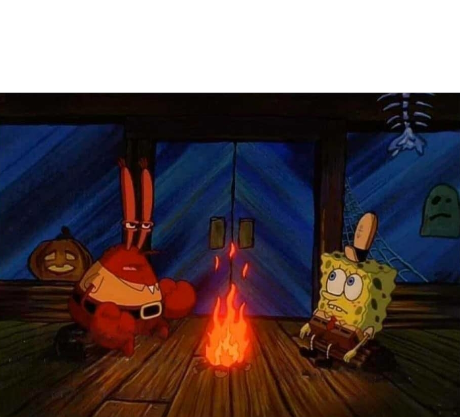 High Quality Spongebob Squarepants Blank Meme Template