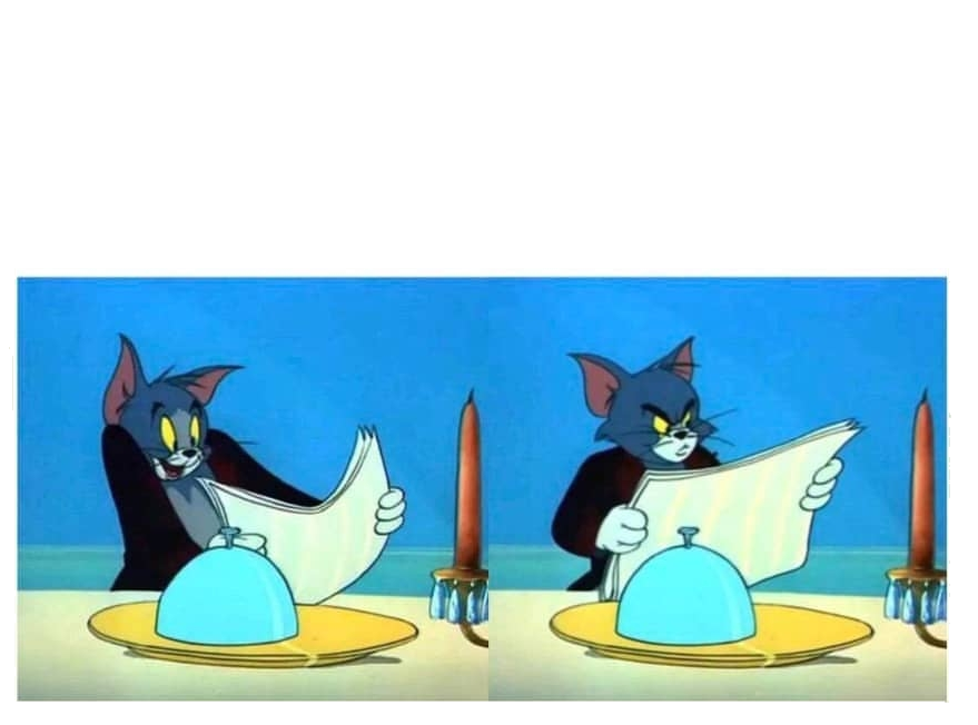 Tom and Jerry Blank Meme Template