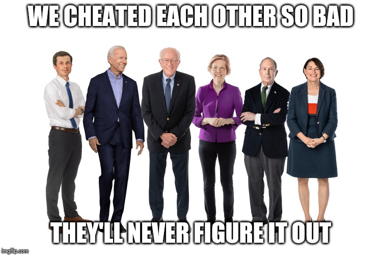 WE CHEATED EACH OTHER SO BAD THEY'LL NEVER FIGURE IT OUT | made w/ Imgflip meme maker