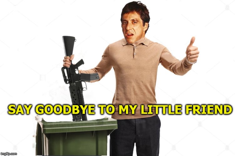 SAY GOODBYE TO MY LITTLE FRIEND | made w/ Imgflip meme maker