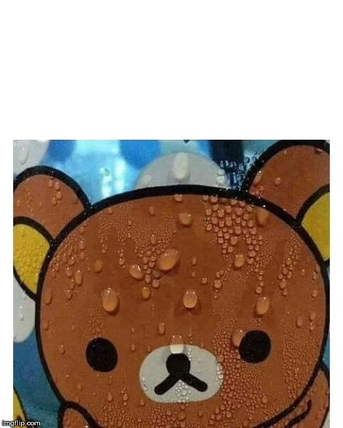 High Quality Sweat bear Blank Meme Template