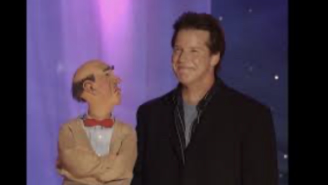 Walter and Jeff Dunham Blank Meme Template