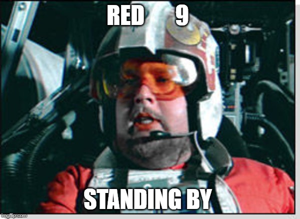 RED       9; STANDING BY | made w/ Imgflip meme maker