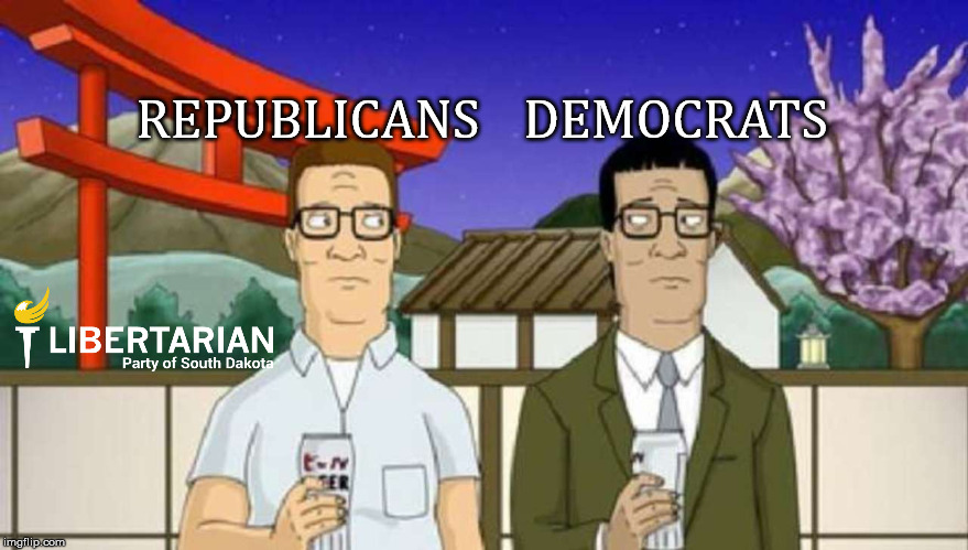 REPUBLICANS; DEMOCRATS | image tagged in politics | made w/ Imgflip meme maker