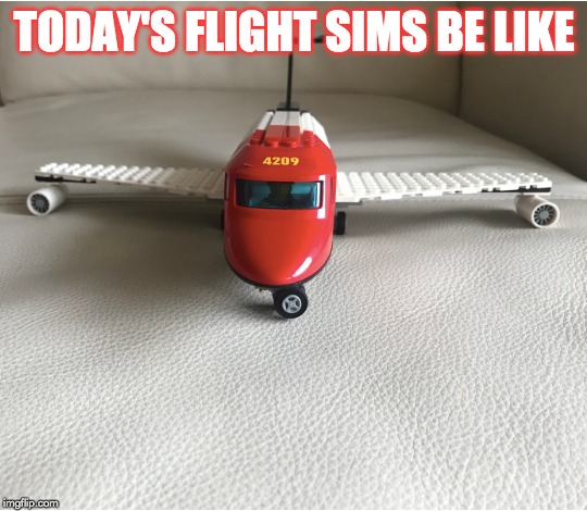 Bad Plane | TODAY'S FLIGHT SIMS BE LIKE | image tagged in airplane | made w/ Imgflip meme maker