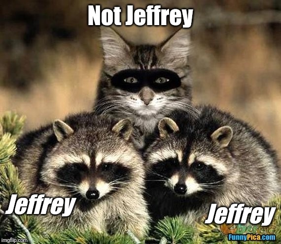 imposter | Not Jeffrey Jeffrey Jeffrey | image tagged in imposter | made w/ Imgflip meme maker