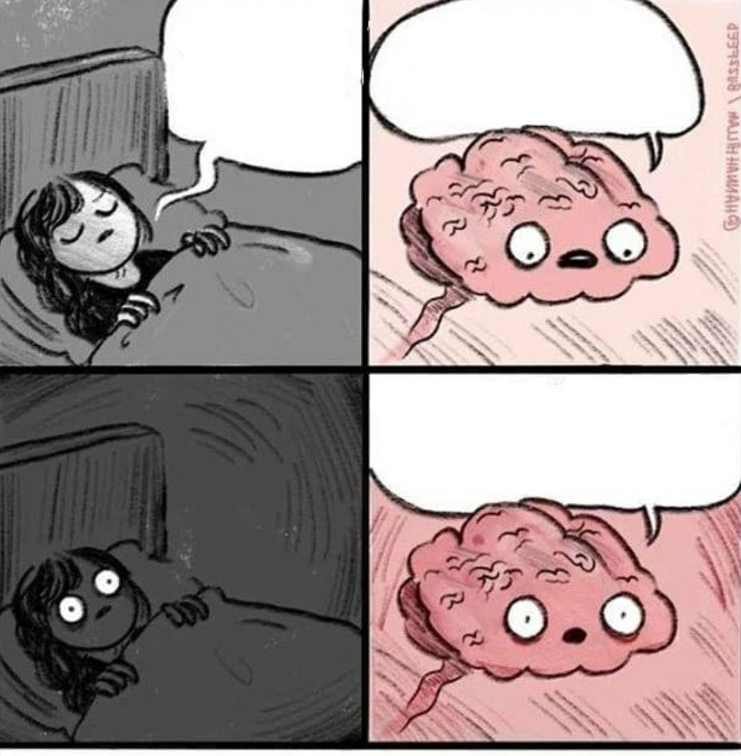 Are You Going To Sleep Meme Template