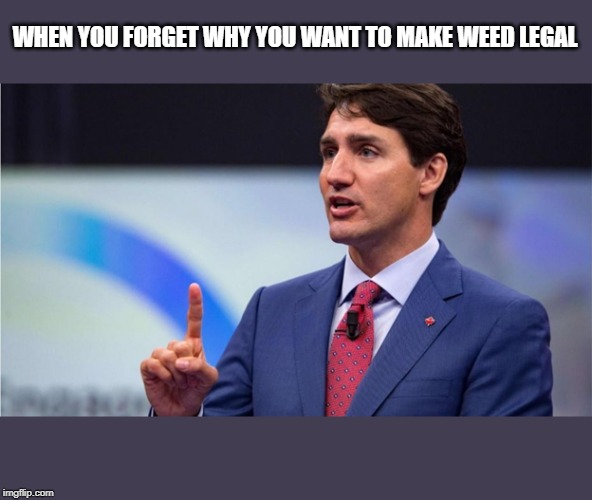 WHEN YOU FORGET WHY YOU WANT TO MAKE WEED LEGAL | made w/ Imgflip meme maker