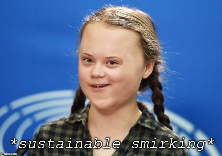 *sustainable smirking* | made w/ Imgflip meme maker