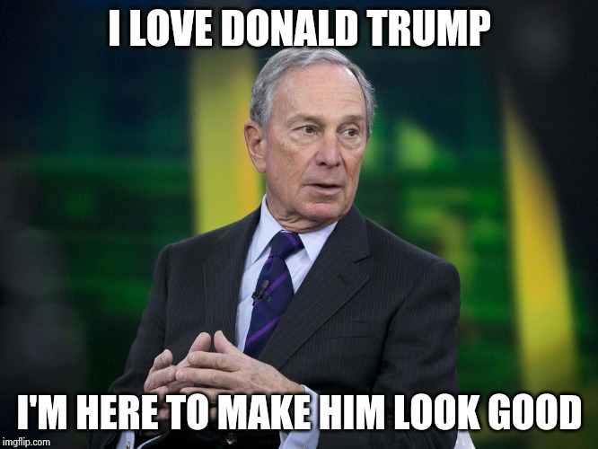 OK BLOOMER | I LOVE DONALD TRUMP I'M HERE TO MAKE HIM LOOK GOOD | image tagged in ok bloomer | made w/ Imgflip meme maker