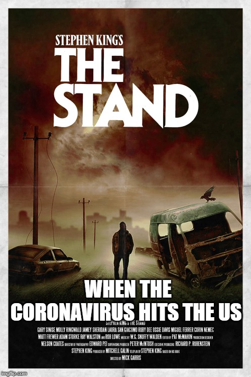lol | WHEN THE CORONAVIRUS HITS THE US | image tagged in haha,coronavirus | made w/ Imgflip meme maker