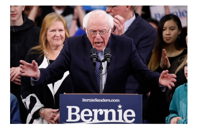 Crazy Bernie Blank Meme Template