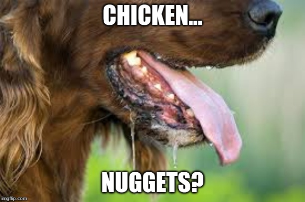 CHICKEN... NUGGETS? | image tagged in chicken nuggets | made w/ Imgflip meme maker