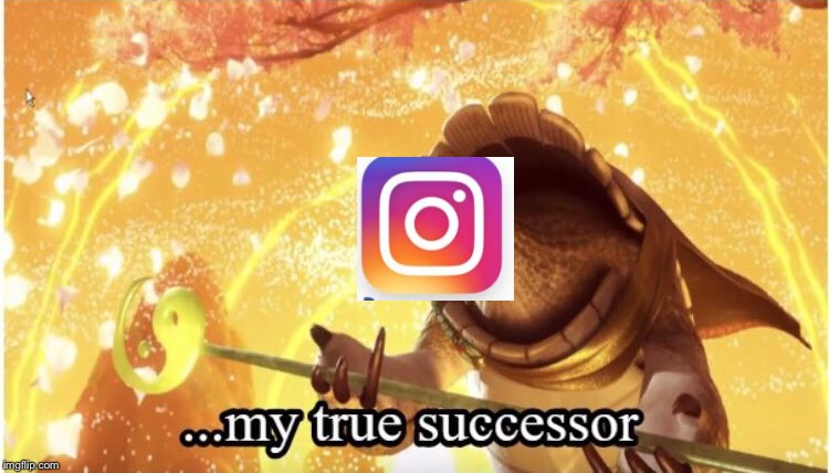 My true successor | image tagged in my true successor | made w/ Imgflip meme maker