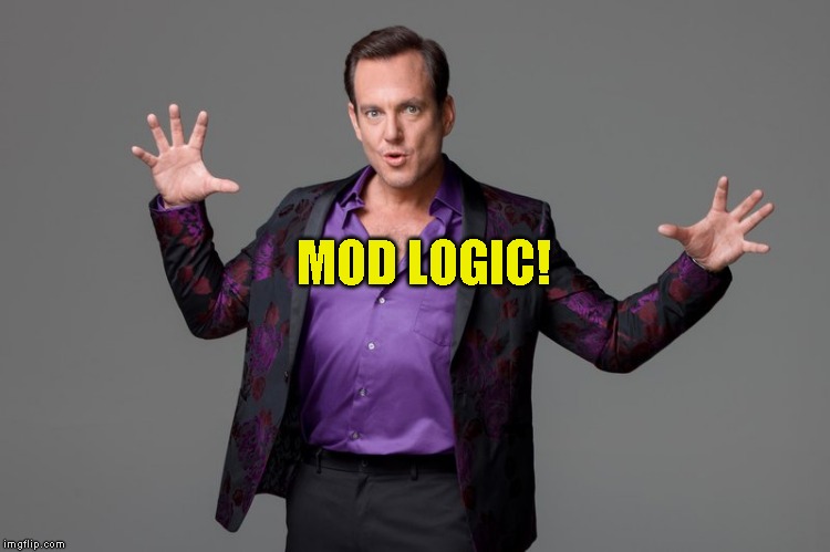 Magic! | MOD LOGIC! | image tagged in magic | made w/ Imgflip meme maker