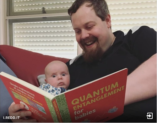 High Quality quantum entanglement for babies Blank Meme Template