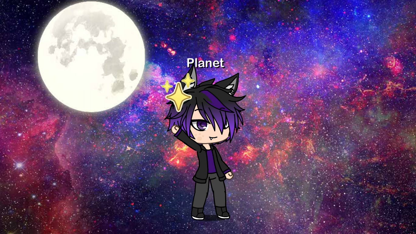 Gacha oc planet Blank Meme Template