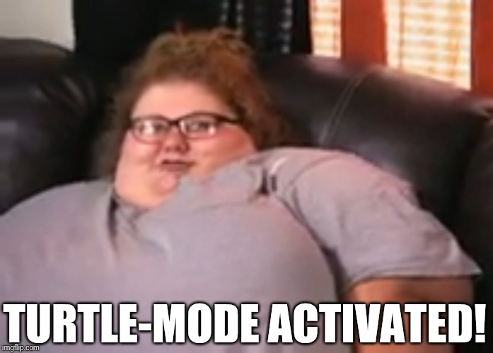 Turtle-Mode Activated! |  TURTLE-MODE ACTIVATED! | image tagged in dr now,my 600 lbs life,fat,funny,turtlemode | made w/ Imgflip meme maker