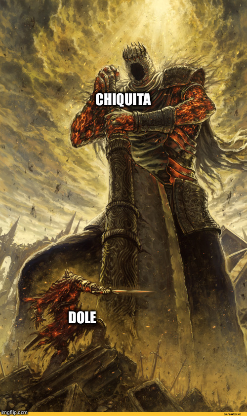Fantasy Painting | CHIQUITA; DOLE | image tagged in fantasy painting | made w/ Imgflip meme maker