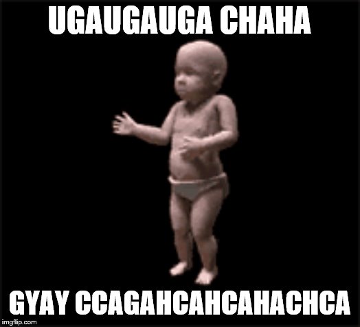 uca uca cha cha | UGAUGAUGA CHAHA; GYAY CCAGAHCAHCAHACHCA | image tagged in meme | made w/ Imgflip meme maker