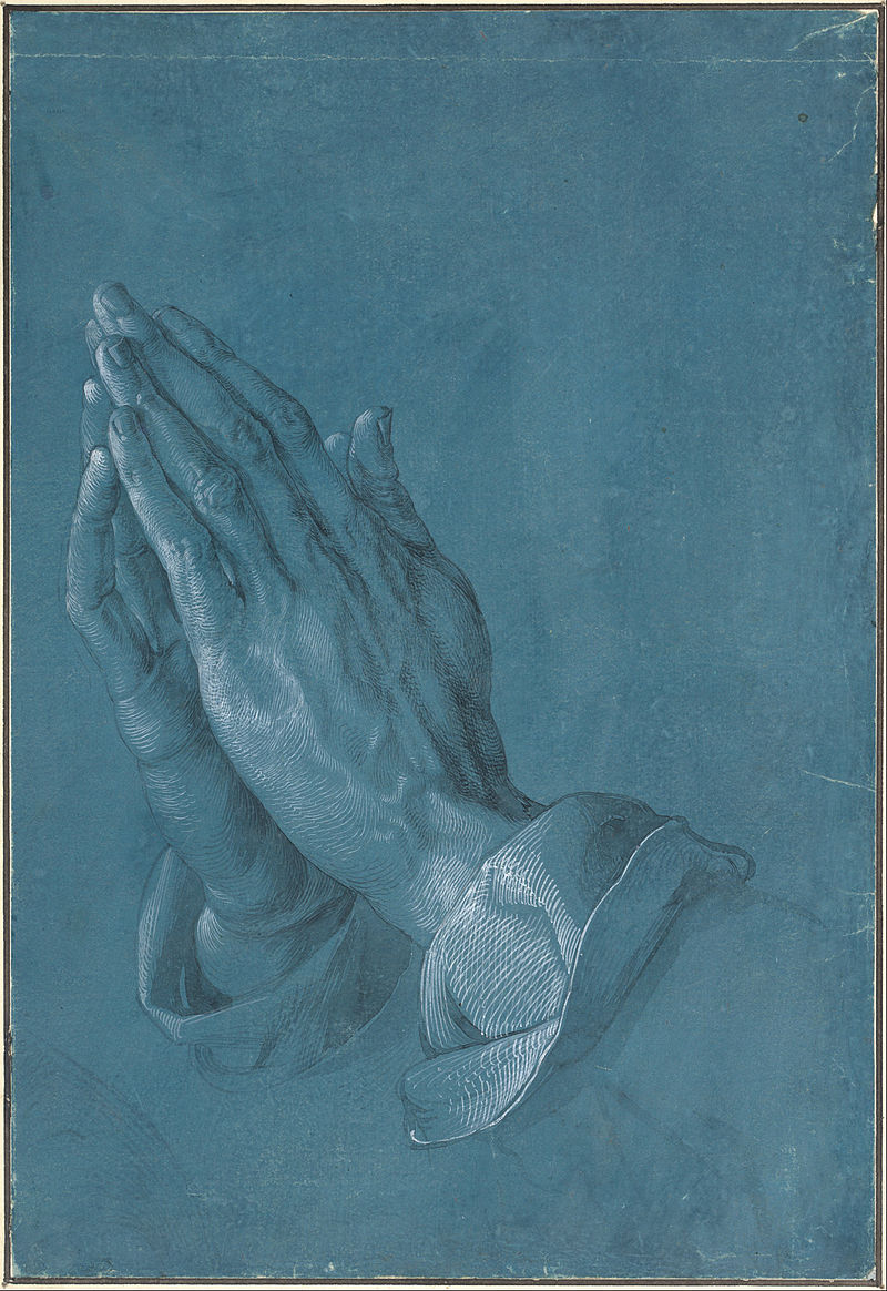 High Quality Praying Hands by Albrecht Dürer Blank Meme Template