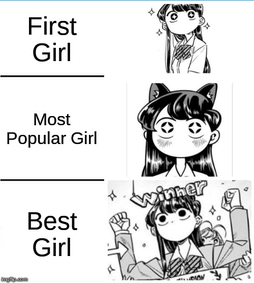Let's Just Say That Komi-san Represents All Three Categories Here - Imgflip