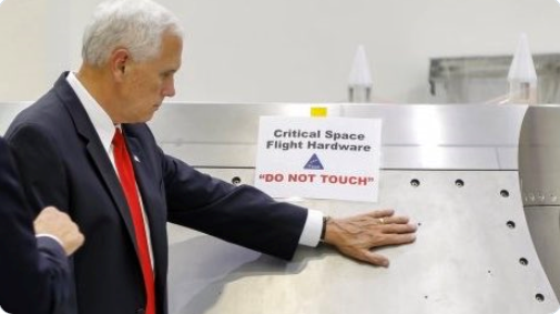 Pence can't read Blank Meme Template